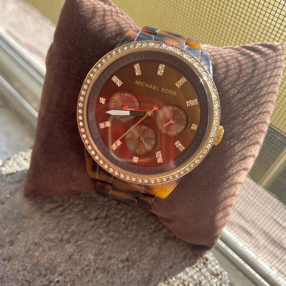 Michael Kors Tortoise Watch MK 5280